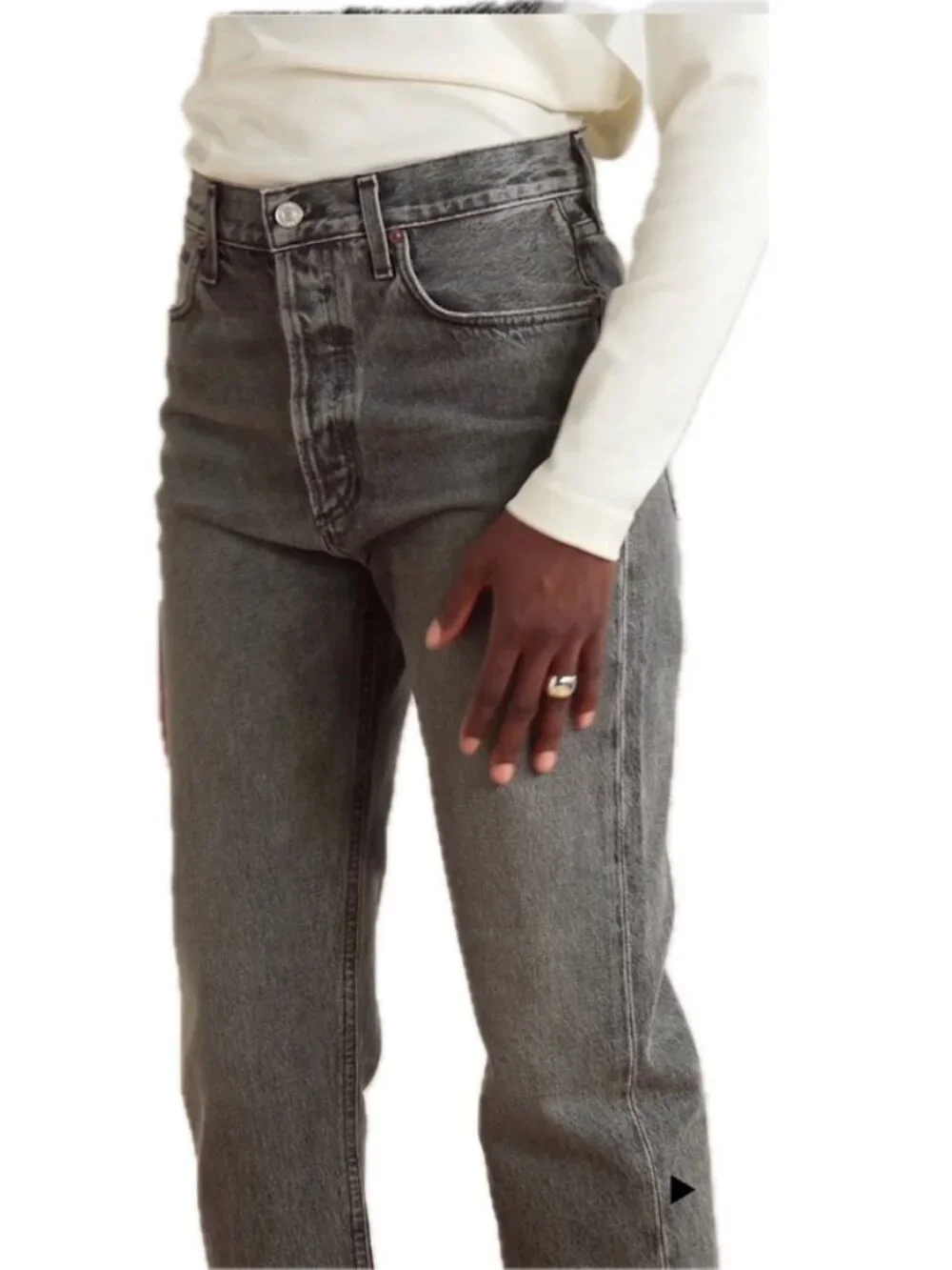 AGOLDE 90's Pinch Waist High Rise Straight Leg Jeans  Size 25